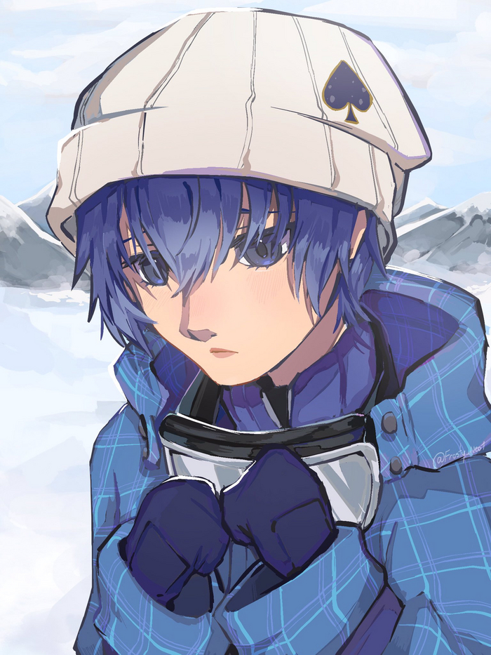 Наото - Anime Art, Аниме, Игры, Persona, Persona 4, Naoto Shirogane