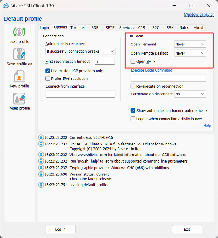   SSH    Windows, Ssh, , , 
