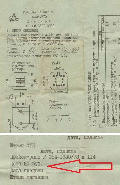 How a fortune was made from a small part of a tape recorder in the USSR - Record player, Details, the USSR, Prices, Repair of equipment, Yandex Zen, Yandex Zen (link), Longpost