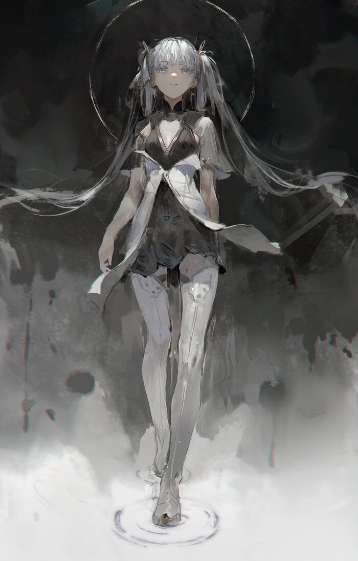 Jinhsi , Anime Art, Jinhsi (Wuthering Waves), Wuthering Waves, Dino