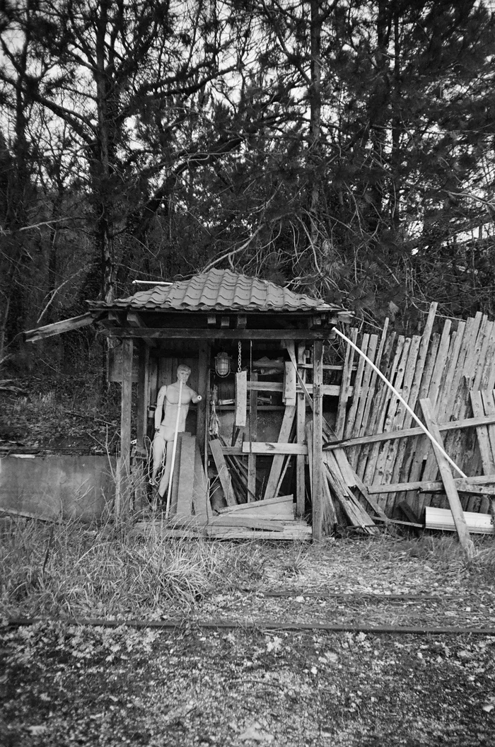 All sorts of things - My, The photo, Black and white photo, Black and White Film, Photographer, Walk, Narrow gauge