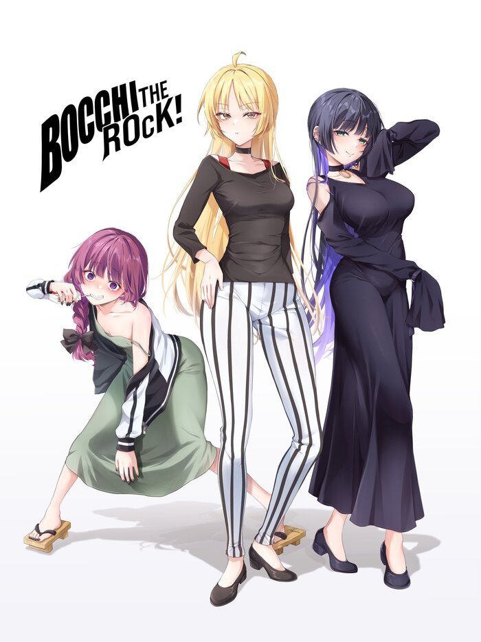 Bocchi the RocK! Anime Art, , Pa-san (Bocchi the Rock!), Ijichi Seika, Hiroi Kikuri, Yoru0409