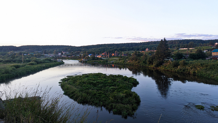 Вечер в деревне Шилова.