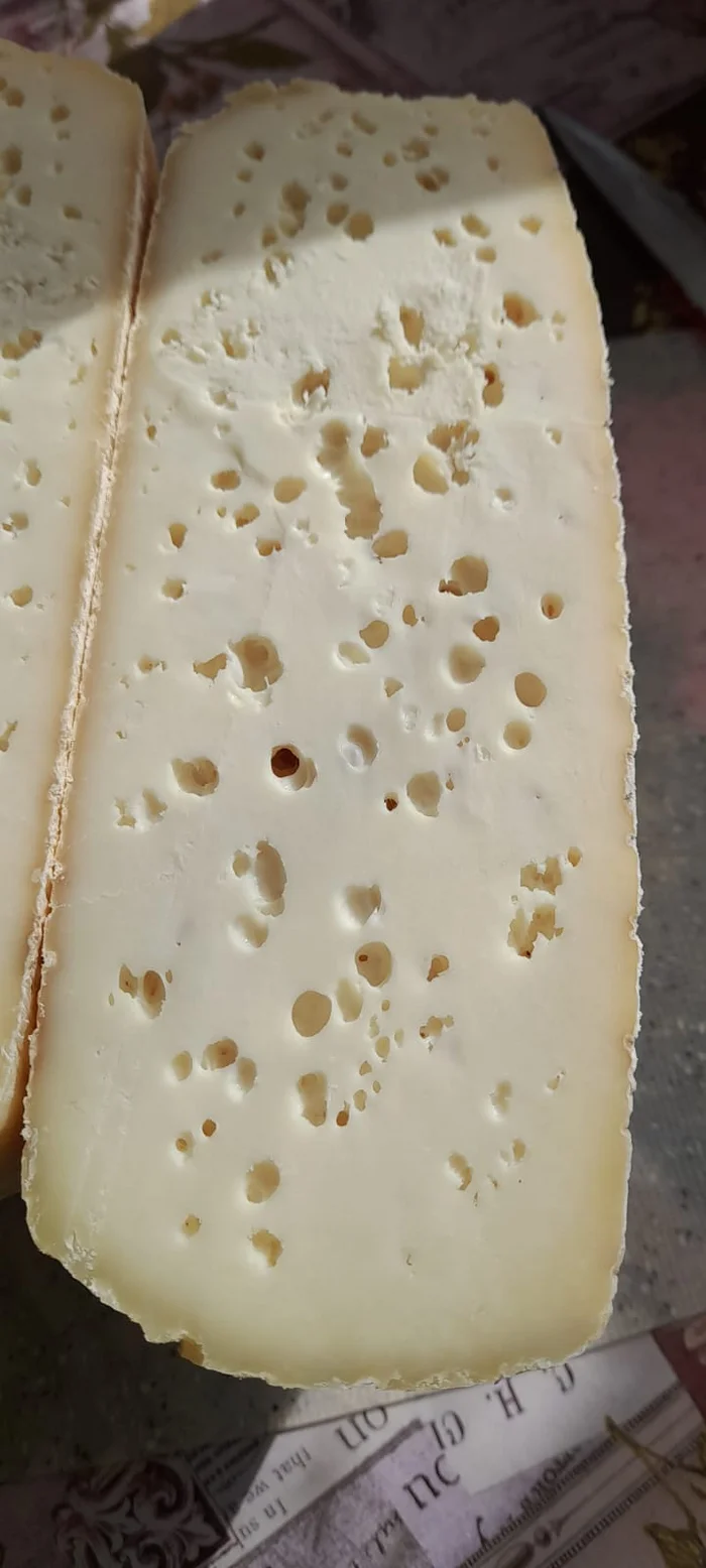 Cheese lace - My, Village, Summer, Mobile photography, Cheese, Goat, Video, Vertical video, Longpost, Friday tag is mine