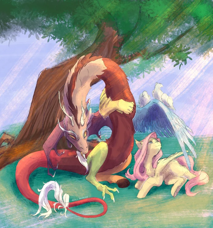 Wing - My little pony, Fluttershy, MLP Discord