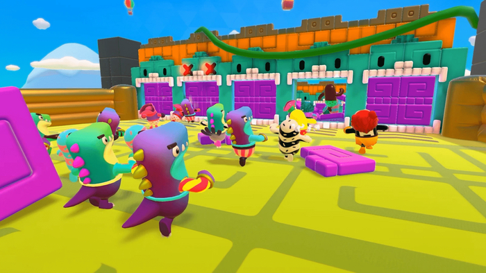 Скриншот из "Fall Guys Mobile".