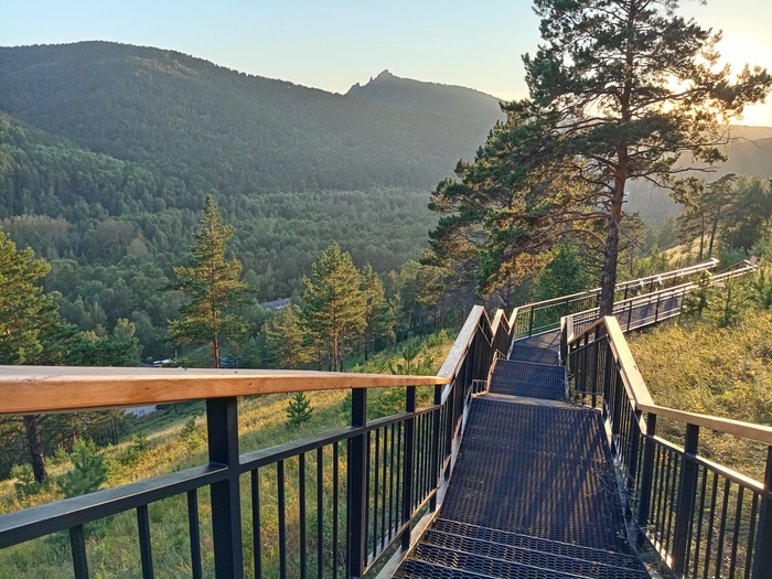 Лестница на Торгашинский хребет