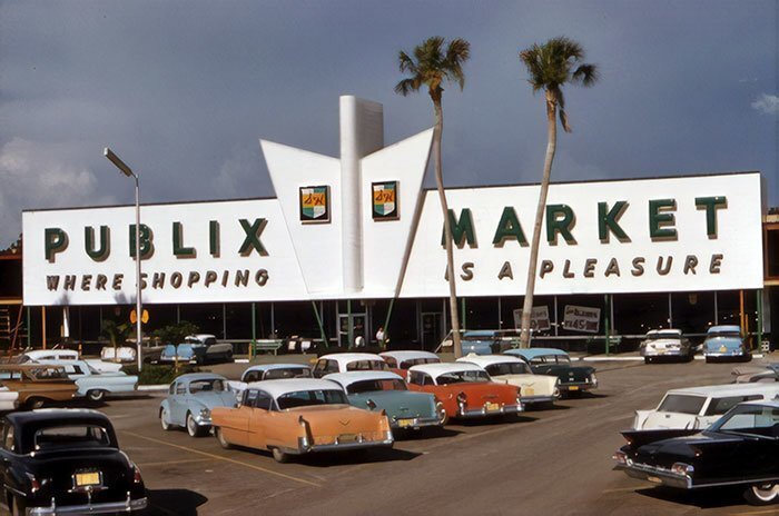 US stores in the 1950s-1980s - USA, Supermarket, Retro, 70th, 20th century, Longpost