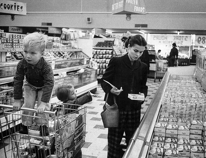 US stores in the 1950s-1980s - USA, Supermarket, Retro, 70th, 20th century, Longpost