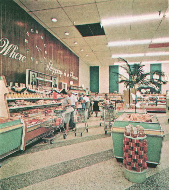 US stores in the 1950s-1980s - USA, Supermarket, Retro, 70th, 20th century, Longpost