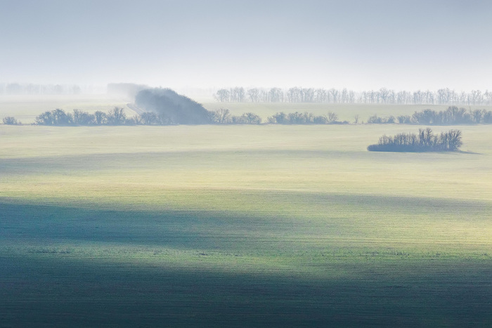 Дымка над полями