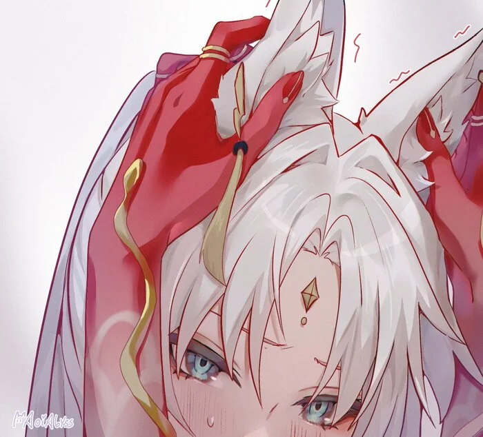 Feixiao & Lingsha - Anime Art, Аниме, Подруга, Yuri, Honkai: Star Rail, Feixiao (Honkai: Star Rail), Lingsha (Honkai: Star Rail), Animal Ears, Aoiabyss, Twitter (ссылка)