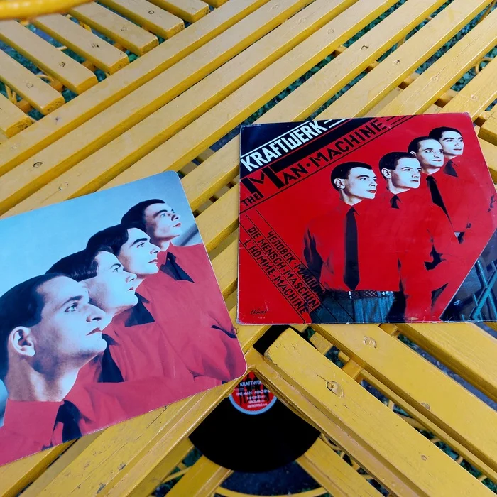 Kraftwerk - The Man Machine - Kraftwerk, Vinyl, Plate, Vinyl records, Mobile photography, Longpost