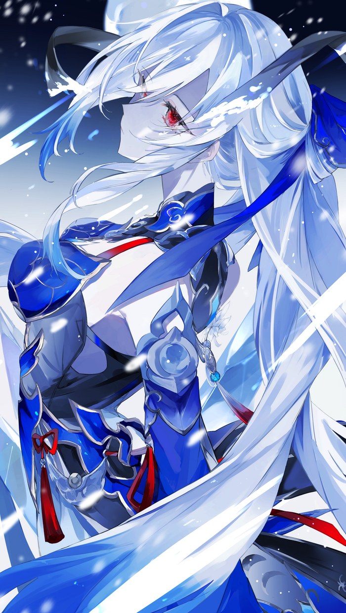  , Pixiv,  , Anime Art, Honkai: Star Rail, Jingliu (Honkai: Star Rail)
