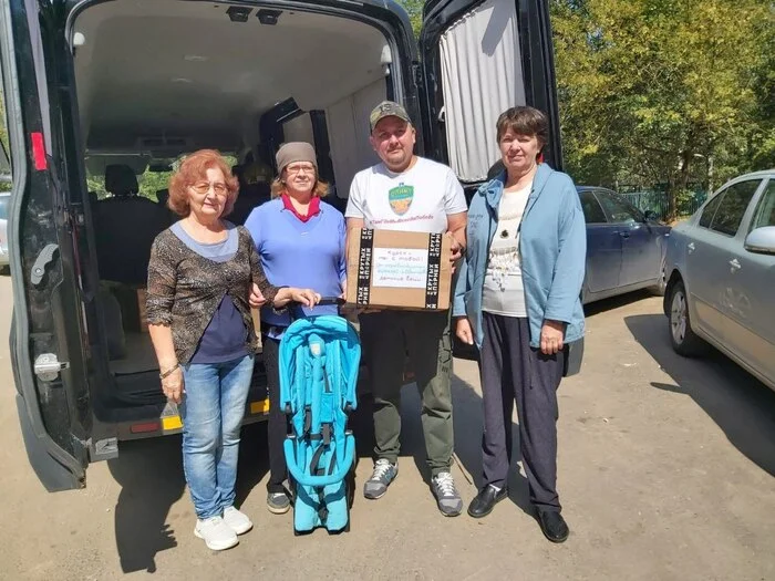 Dear friends! Yesterday the Silver Volunteers of Odintsovo were busy sending humanitarian aid to Kursk for our compatriots!!! - Mobilization, Charity, Special operation, Volunteering, Vital, Kursk, Humanitarian aid, Longpost