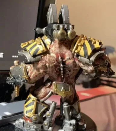 Warhammer 40,000 Obliterators Stamp - My, Warhammer 30k, Obliterator, 3D печать, Longpost, Warhammer 40k, Series 3D printing Warhammer 40000