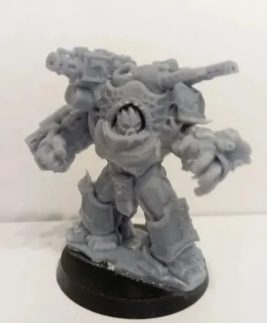 Warhammer 40,000 Obliterators Stamp - My, Warhammer 30k, Obliterator, 3D печать, Longpost, Warhammer 40k, Series 3D printing Warhammer 40000