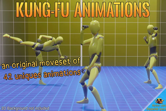 Раздача анимаций Kung-Fu animations (Motion Cast#06 Vol.1) на Unity asset store - Разработка, Инди игра, Gamedev, Инди, Раздача, Unity, Asset store, Asset, Анимация, Unity3d, Видео, YouTube, Длиннопост