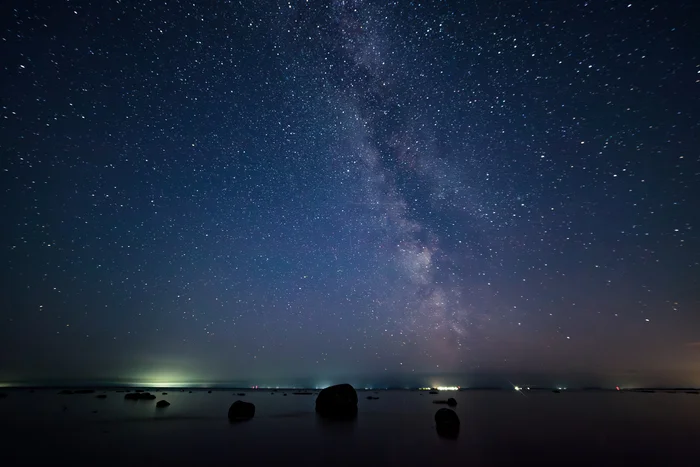 Milky Way - My, The photo, Stars, Astrophoto, Milky Way, Night shooting, Starry sky, Canon, Landscape