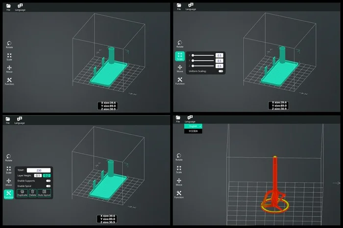 Not stuffed like a child. Review of Kidoodle MiniBox A1 - My, 3D printer, 3D печать, Chinese goods, Purchase, Toys, Longpost, Series Printer Reviews