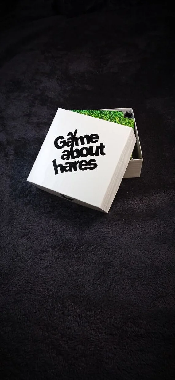 My board game about hares and its material version - My, Games, With your own hands, Board games, Homemade, Fillers, Cards, The beast, Grass, Predatory animals, Entertainment, Overview, Manufacturing, Wood products, Free time, Luck, Painting, Search, Longpost