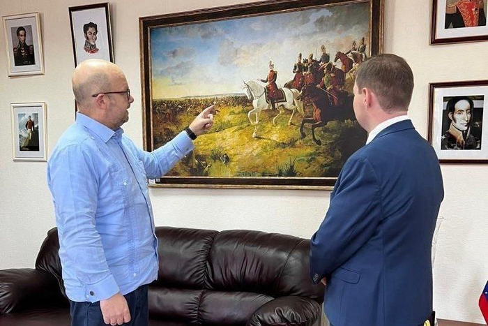 История Венесуэлы отображена в искусстве. Фото из архива героя