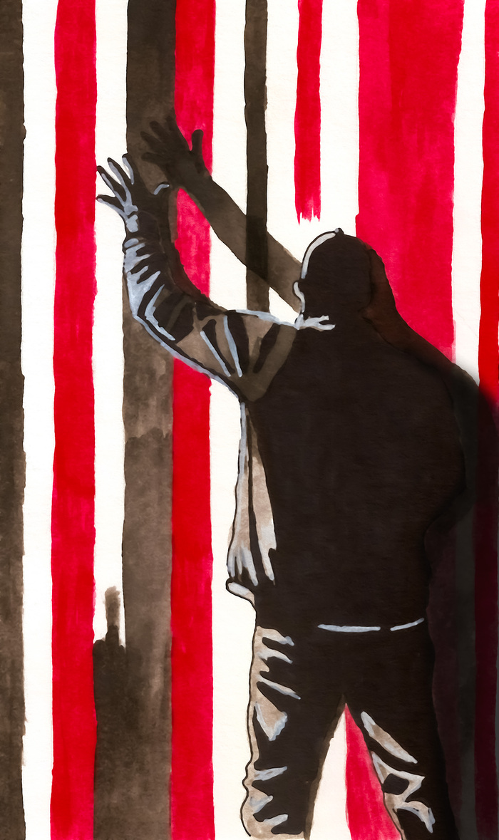 Работа выполнена тушью