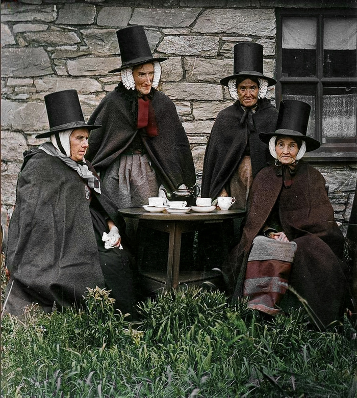 Подборка фотографий из прошлого, которые заставляют удивиться. 20 раскрашенных фотографий из XIX-ХХ века. Часть VII Историческое фото, Старое фото, Фотография, 20 век, Колоризация, Длиннопост