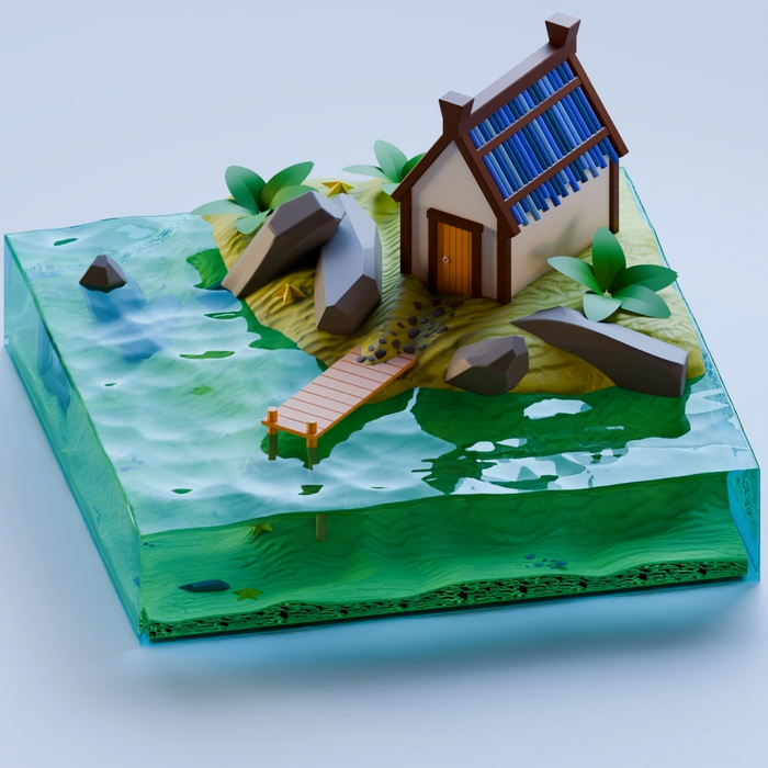 ������ ������ � Blender