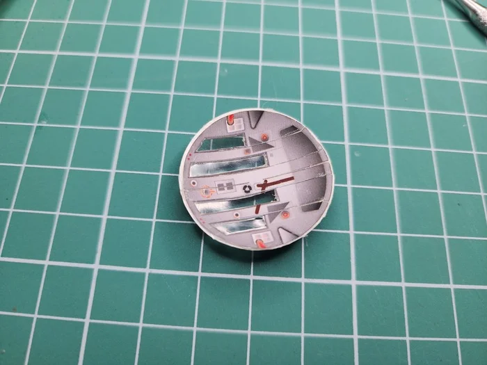 TIE Interceptor. Модель от UHU02 - Моё, Papercraft, Да пребудет с тобой сила, Star Wars, Хобби, Бумага, Поделки, Космос, Фантастика, Моделизм, Своими руками, Рукоделие с процессом, Длиннопост
