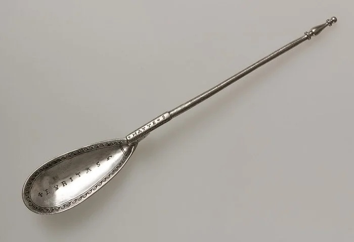 Spoon - The photo, A spoon, silver spoon, Byzantium, Silver