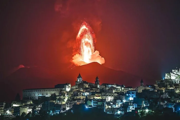 Etnach - Volcano, Mount Etna, Eruption, Italy, Longpost