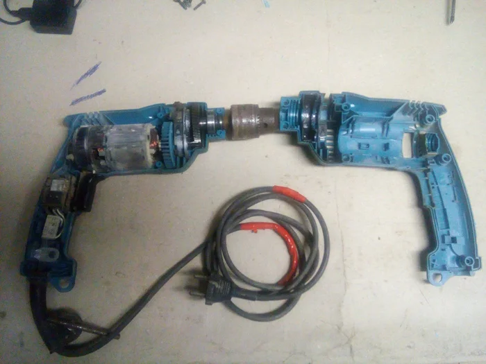 Makita HP1620 Tech. service - My, Power Tools, Repair of equipment, Longpost