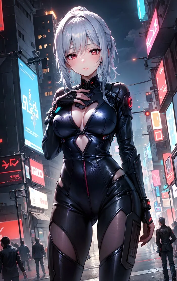 Jingliu - Pixiv, Anime art, Anime, Jingliu (Honkai: Star Rail), Honkai: Star Rail, Neural network art, Red eyes, Longpost