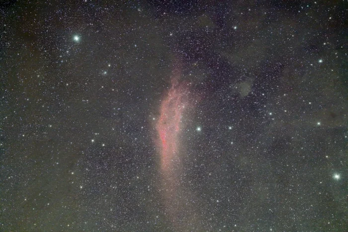 California Nebula - My, Astrophoto, Starry sky, Milky Way, Stars, Night, Nebula, Night shooting