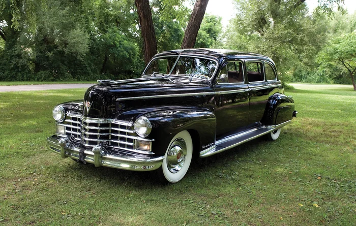 Cadillac 75 Fleetwood 7 - Passenger Limousine - Retro car, Car history, 1948, Cadillac