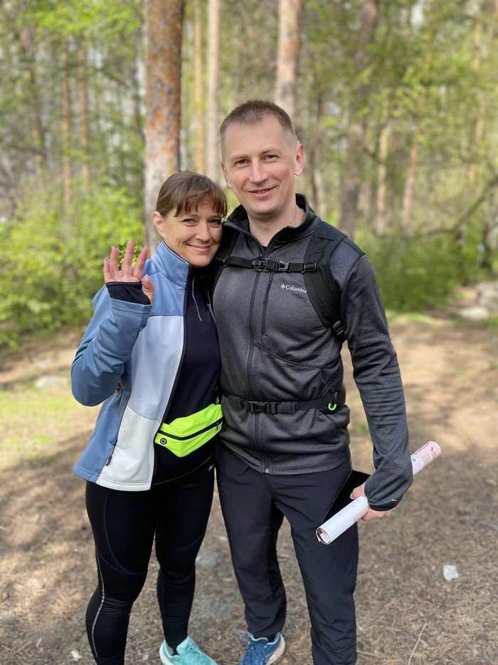 Это мы на Майской прогулке в этом году.