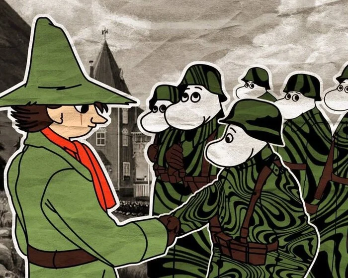 Why are you dressed up like the damn Moomins? - Humor, Memes, Moomin Trolls, Art