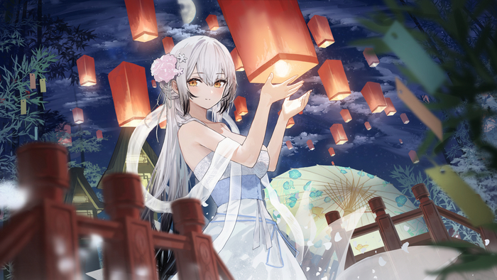 Hai Tien Anime Art, , Azur Lane, Hidulume, Hai Tien (Azur Lane)