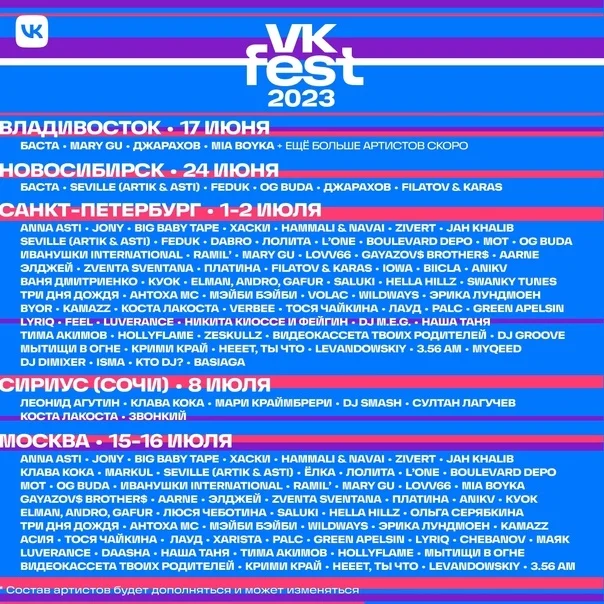 Vk Fest - Моё, Vk fest, Артист, Директор, Длиннопост