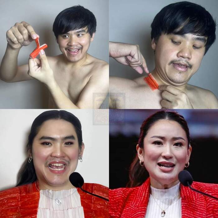 Patongtarn Shinawatra - Lowcost cosplay, Crab sticks