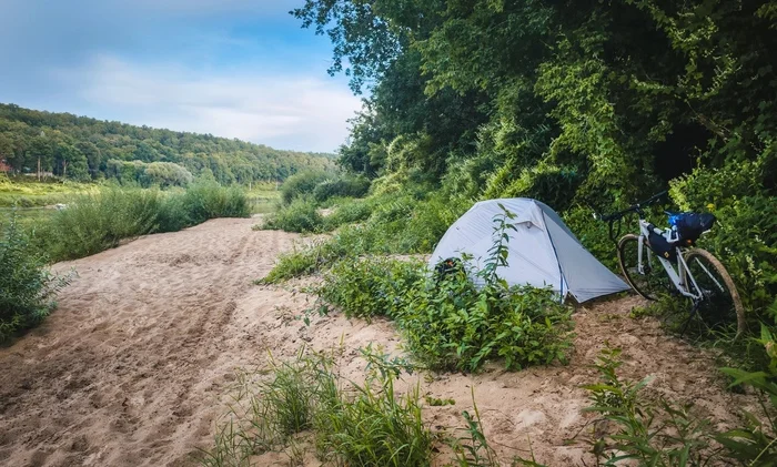 Cycling trip in the Tula region - My, A bike, Hike, Tent, Mobile photography