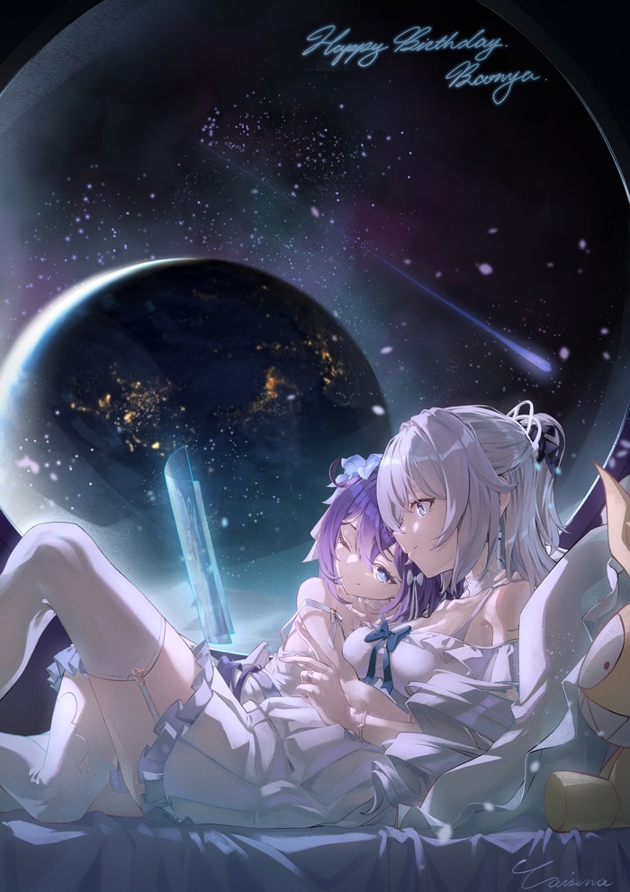    Anime Art, , Bronya Zaychik, Seele Vollerei, Honkai Impact, Caisena