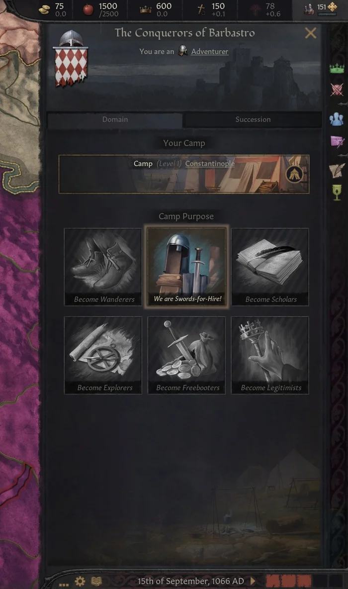 Dev Diary #151 Crusader Kings III - Landless Adventurers (Part 1) - Computer games, Paradox Interactive, Translation, Стратегия, Longpost, Crusader Kings III, Video, Youtube