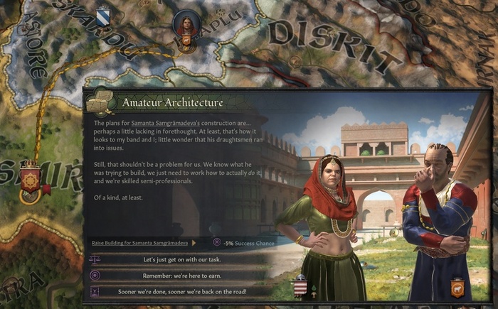 После начала контракта вы можете выбрать подход к выполнению задания.