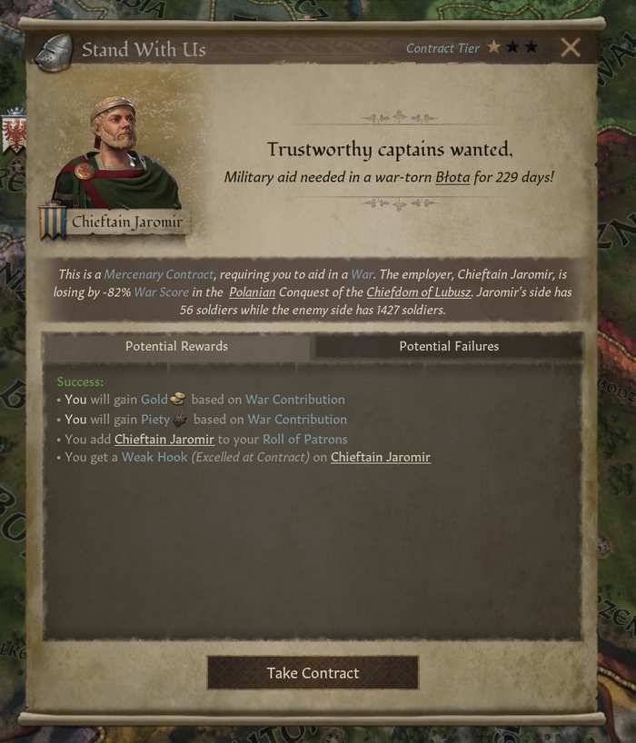 Контракты наёмников — это отличная возможность заработать золото для искателей приключений, сосредоточенных на военном деле.