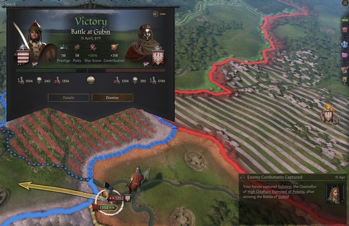 Малая, элитная странствующая армия наносит больше потерь, но её потери невосполнимы в длительном конфликте.