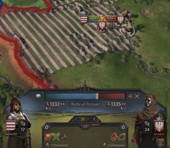 Второй раунд для противника идёт не лучше первого.