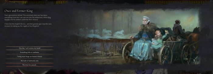 Недавно свергнутому королю предлагается продолжить игру в роли авантюриста.