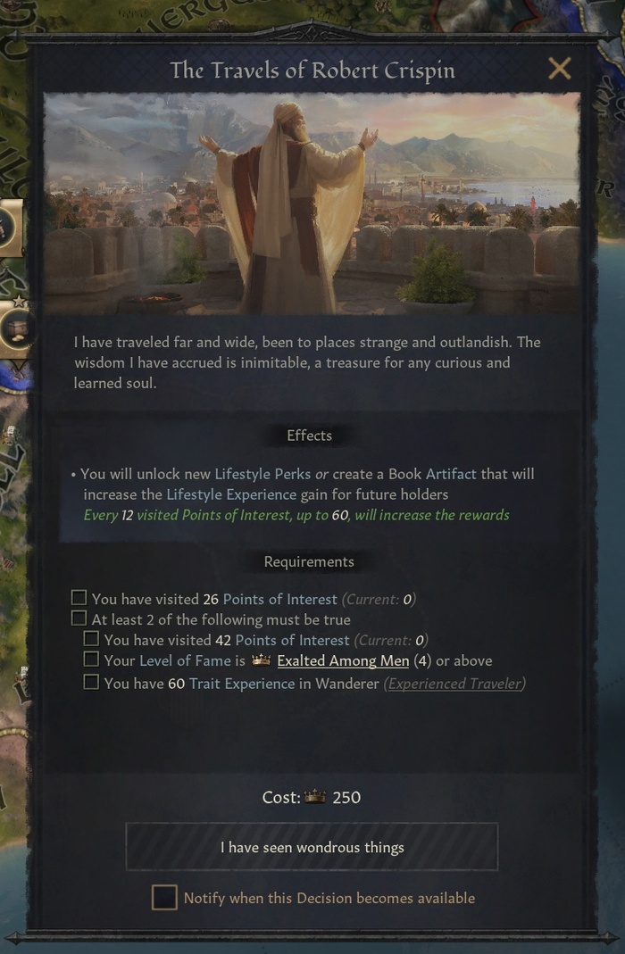 Решение о создании книги про ваши подвиги и путешествия.